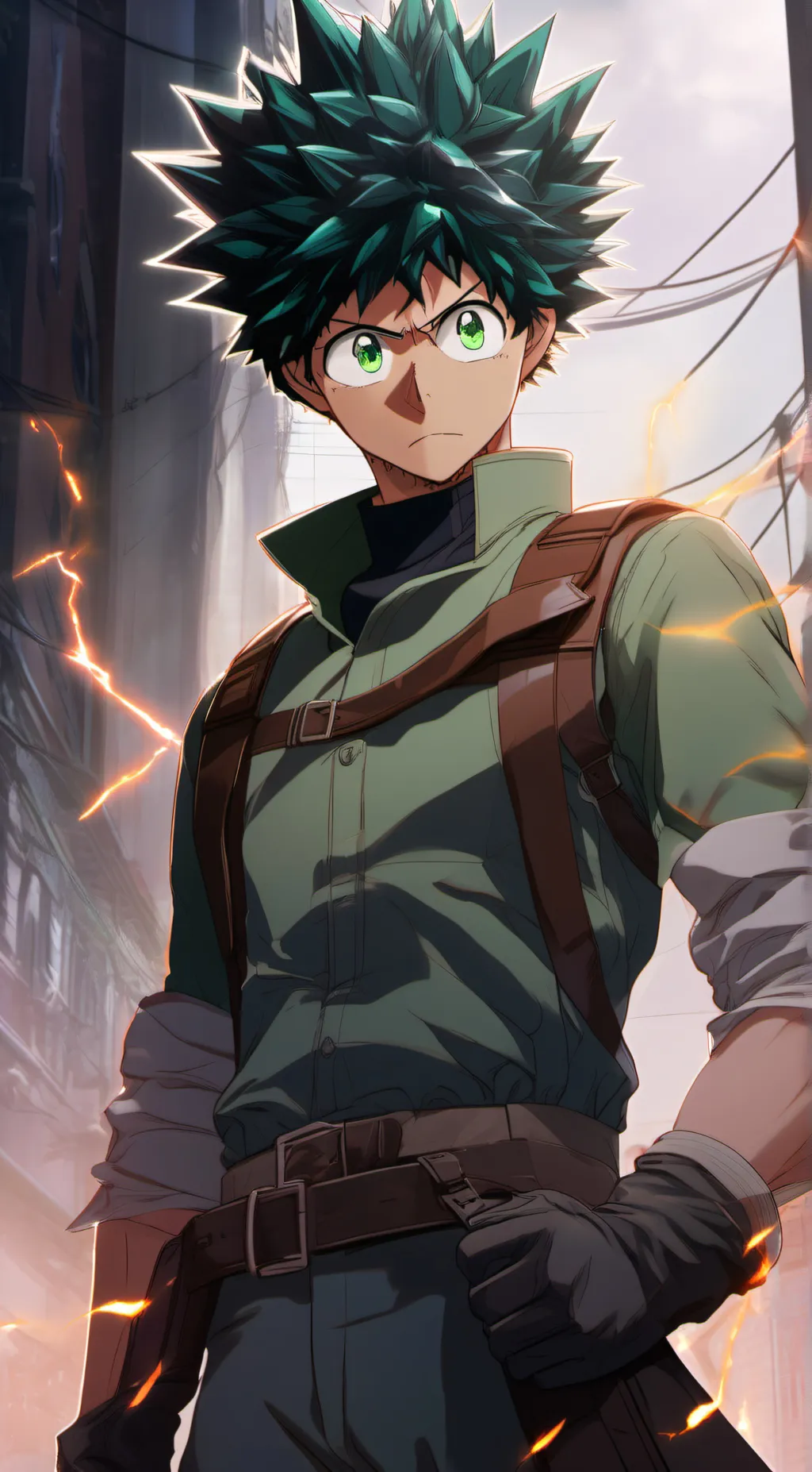 ai character: Deku/Izuku background
