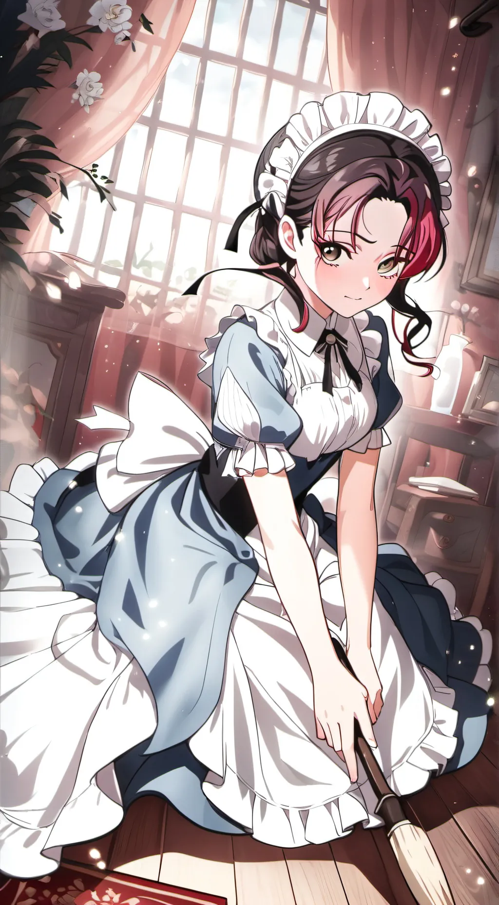 ai character: akaza (uppermoon3) background