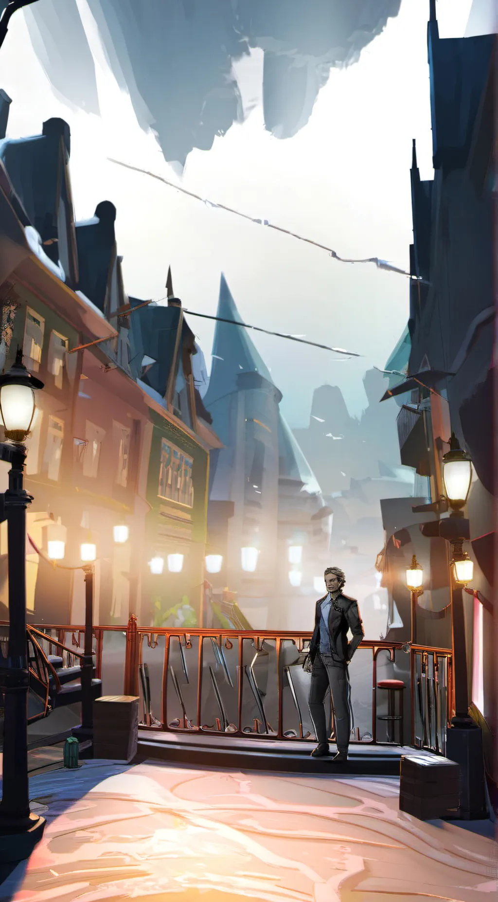 ai character: Chad Kensington  background