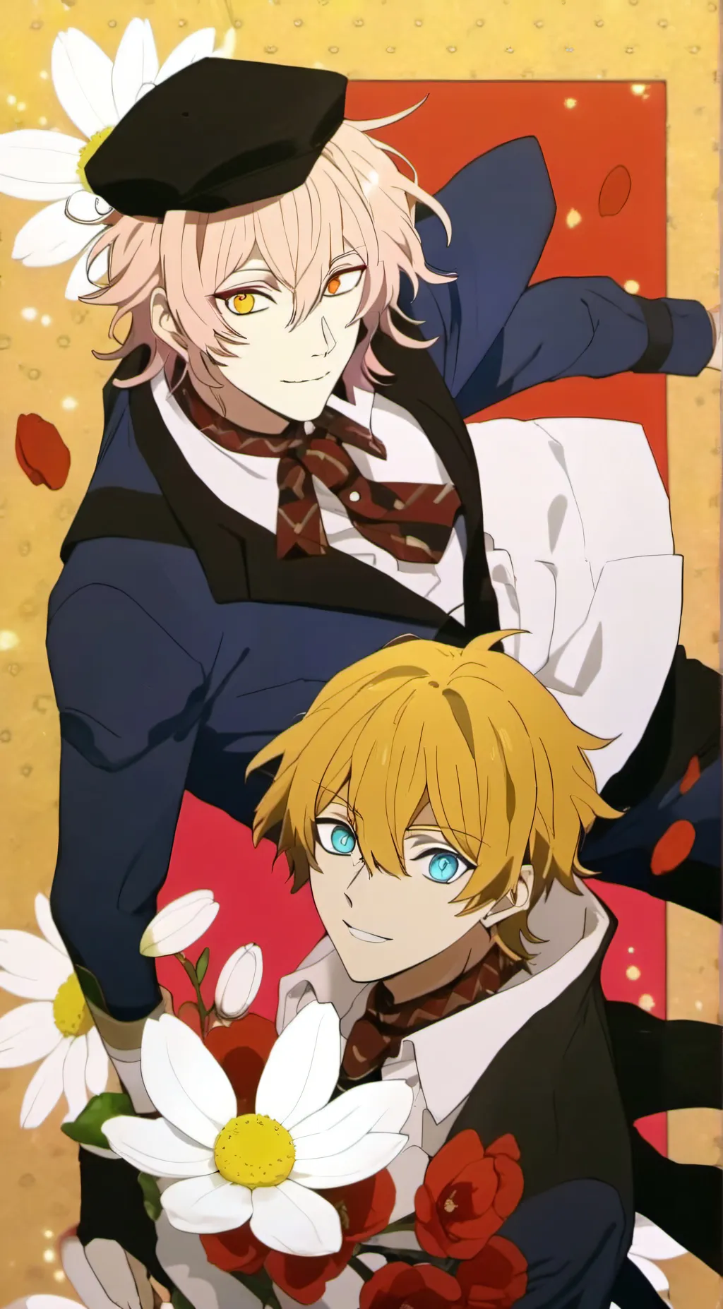 ai character: douma and akaza background