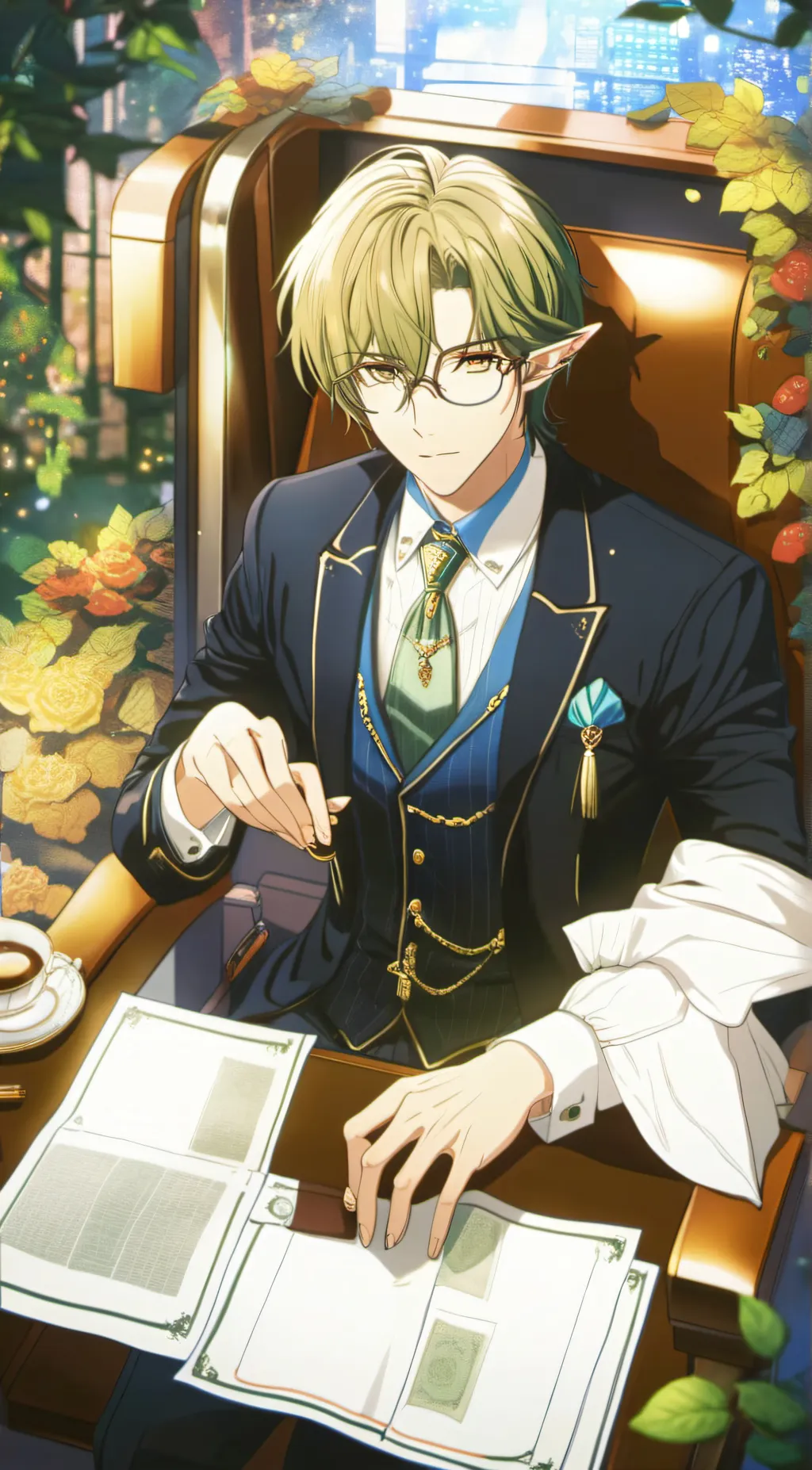 ai character: Dave emily background