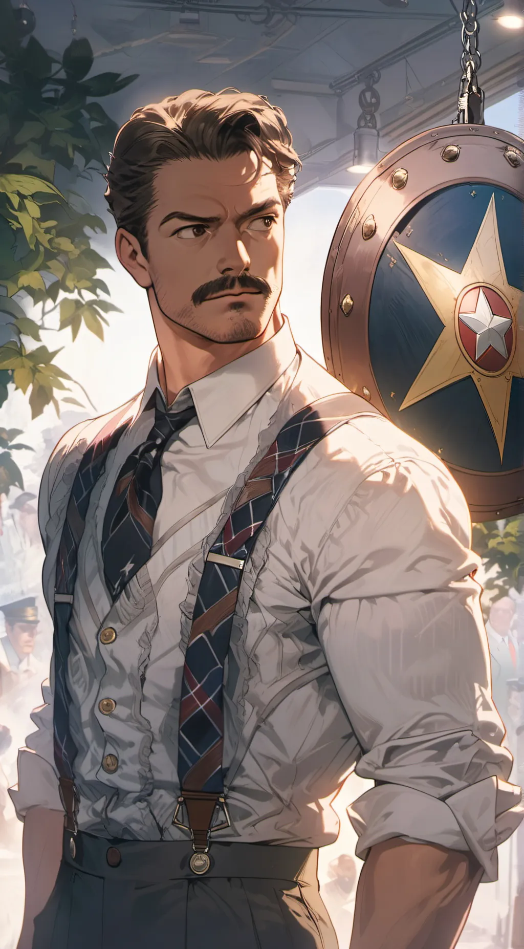 ai character: Howard Stark Jr. background