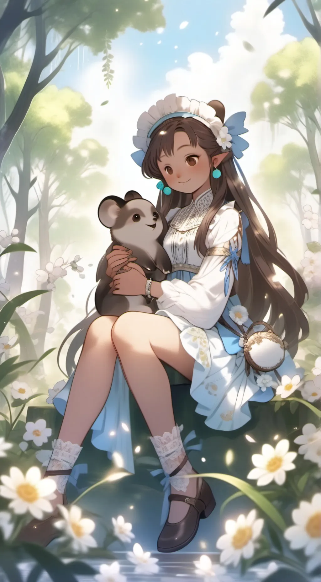 ai character: hope background
