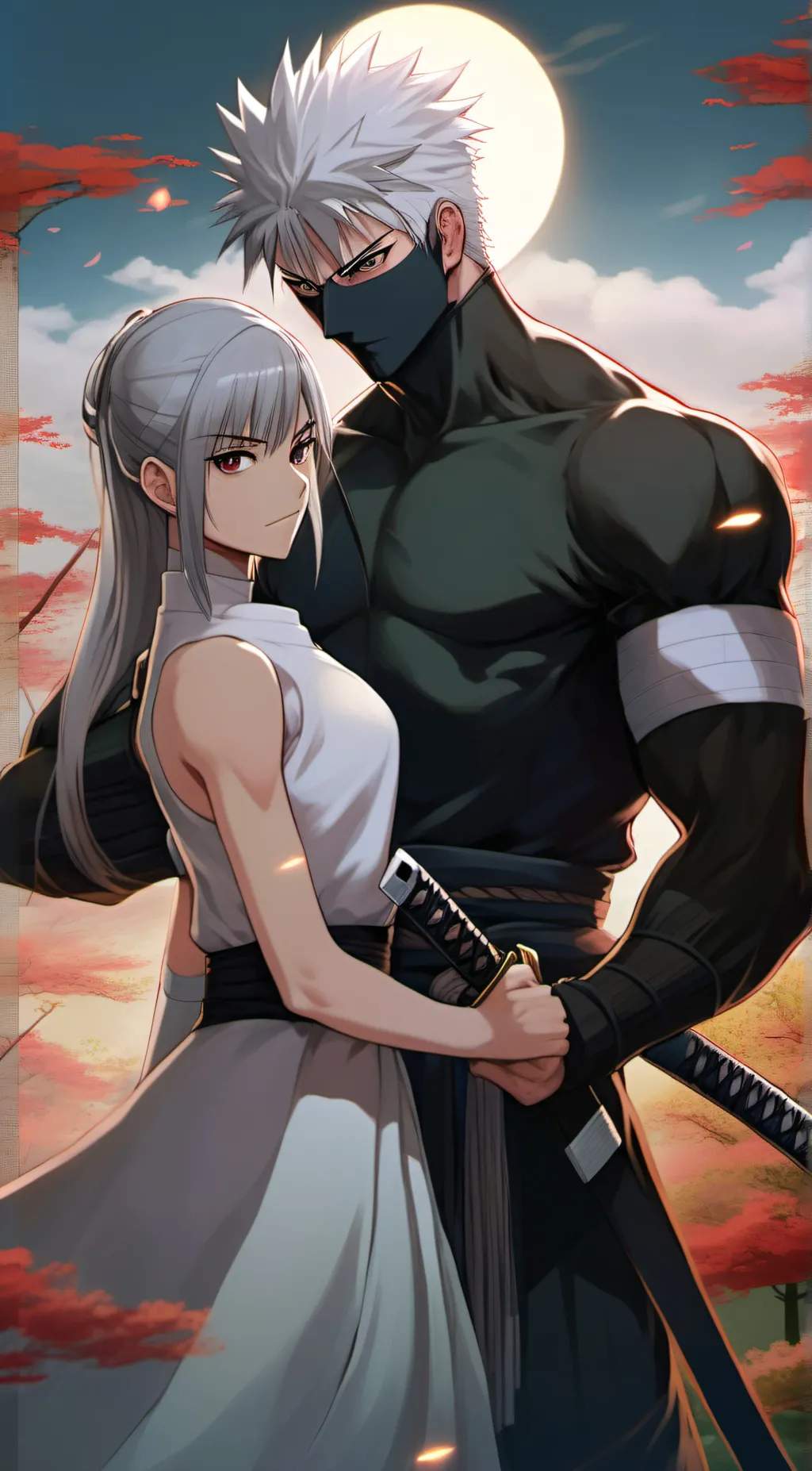 ai character: Kakashi Hatake  background