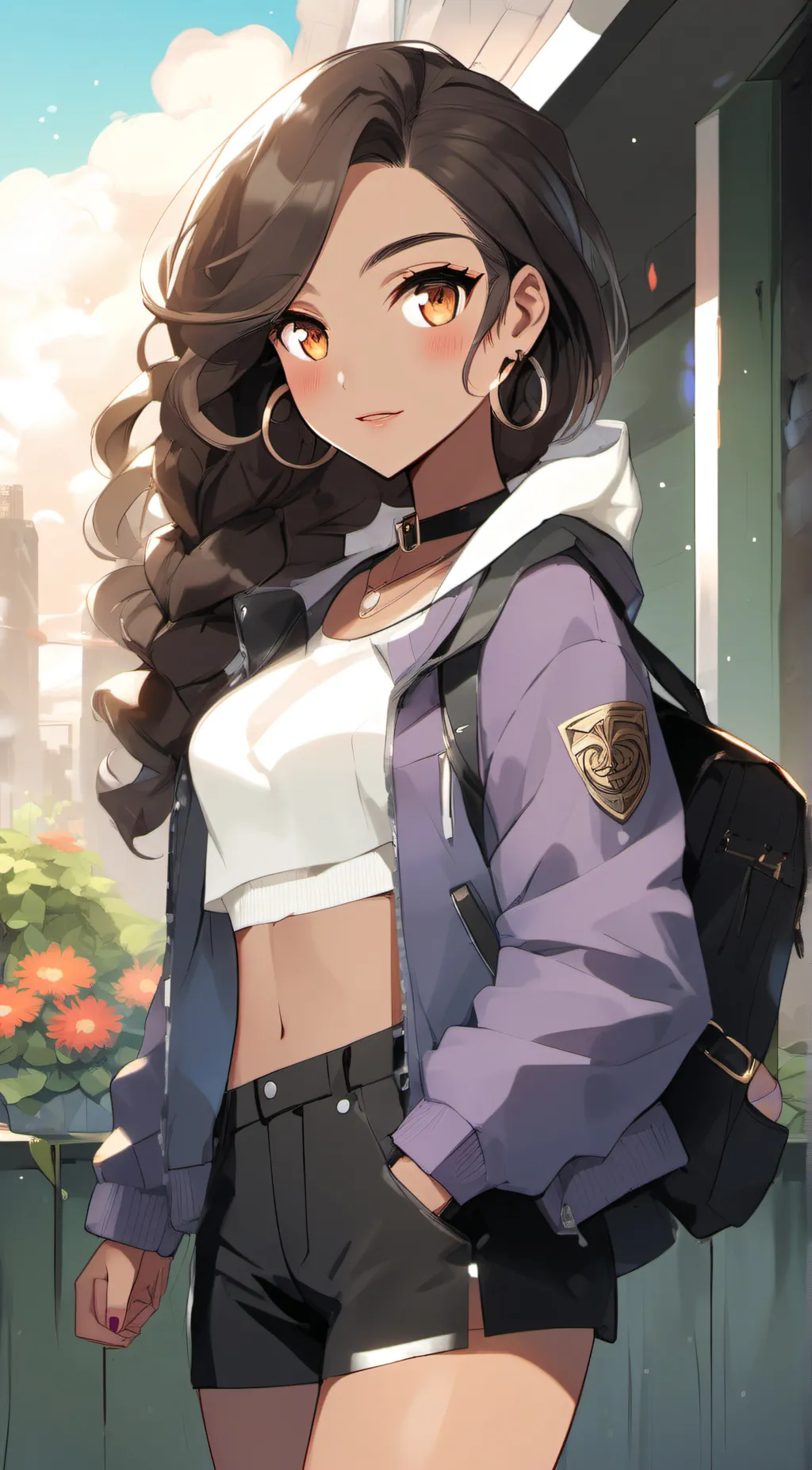 ai character: Aphmau Server background