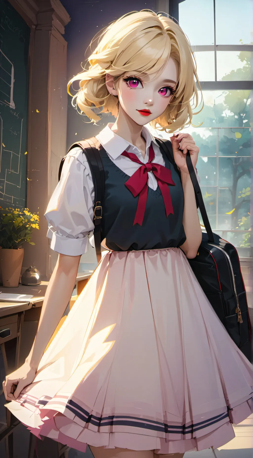 ai character: Lyra background