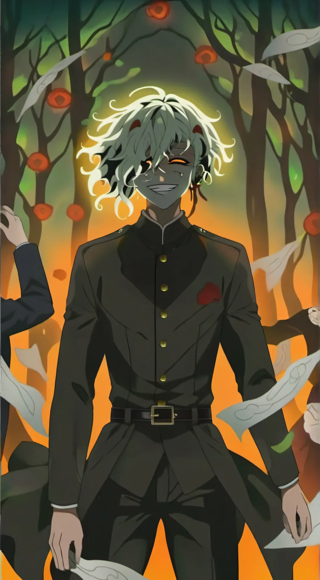 ai character: gyutaro background