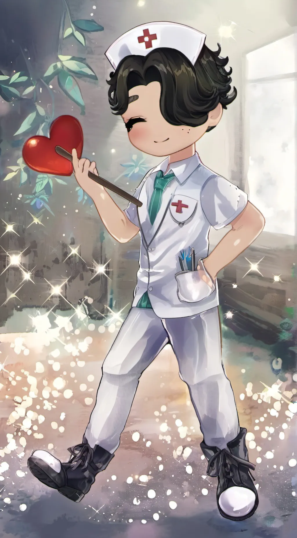 ai character: John the surgeon 5 background