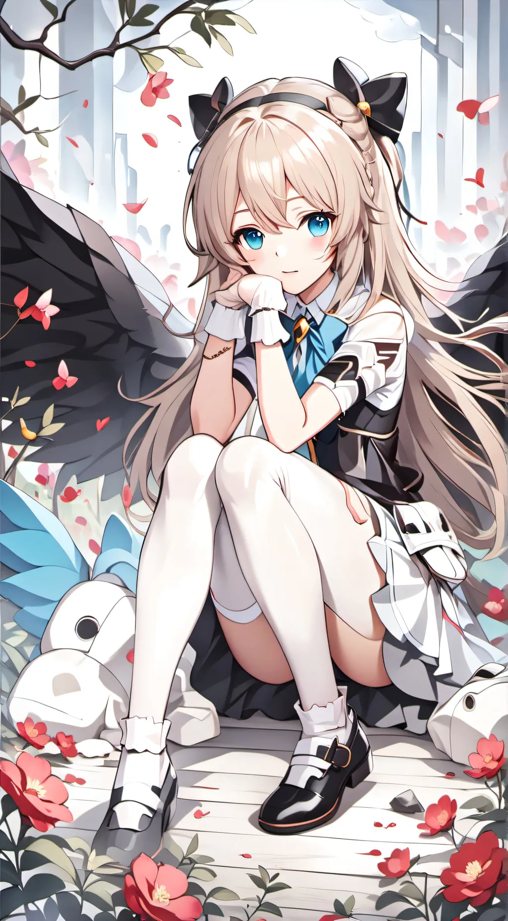 ai character: Shanghai  background