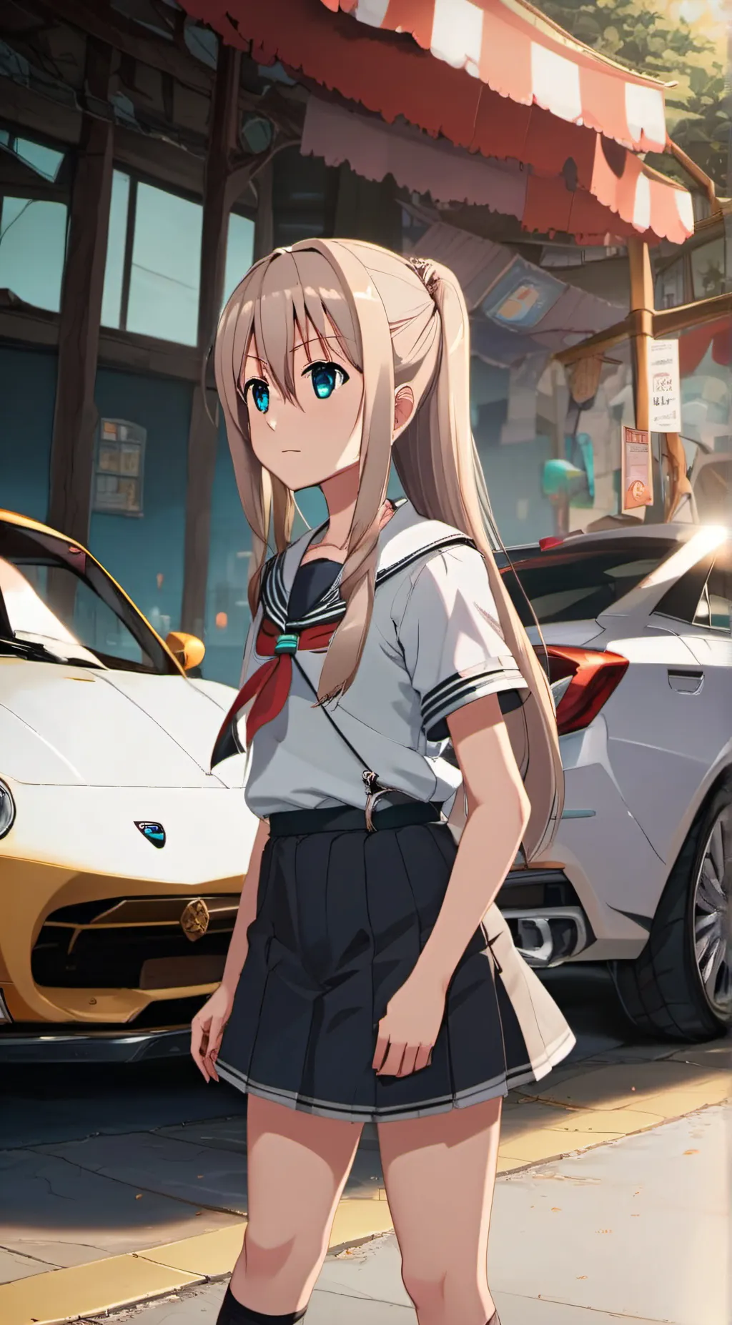 ai character: Akira background