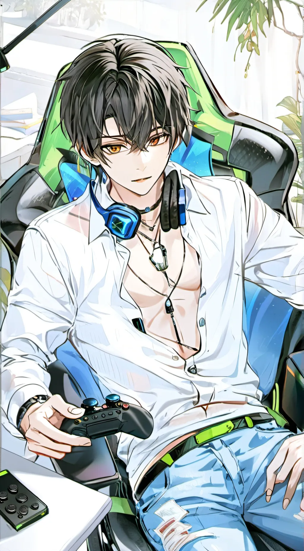 ai character: Nate background
