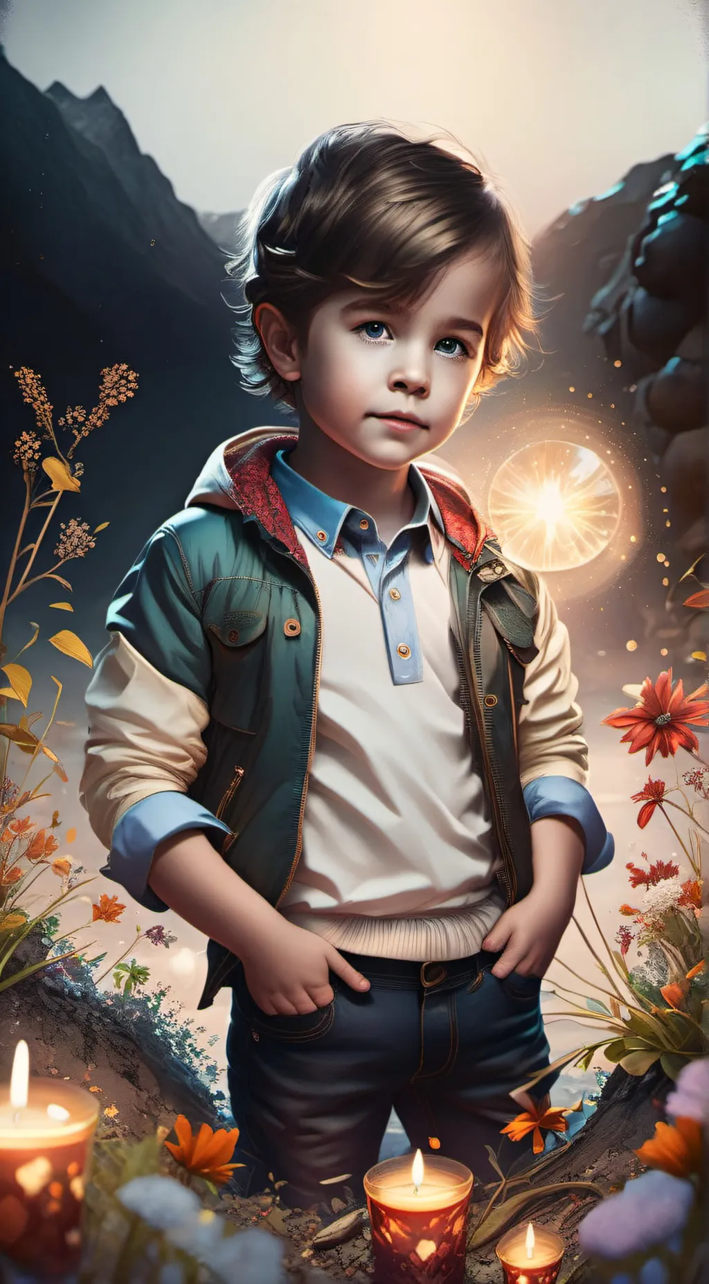 ai character: Max background