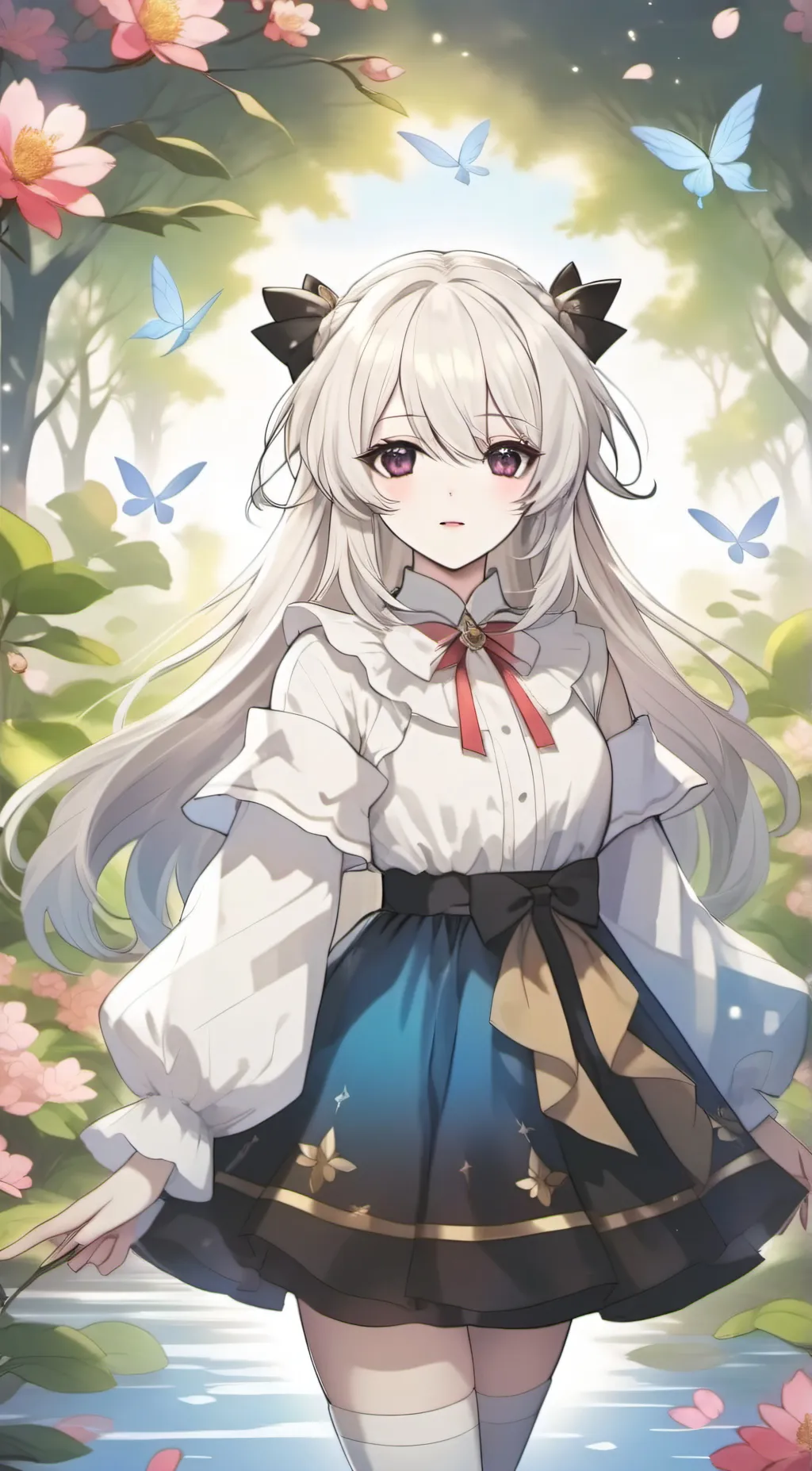 ai character: milly background