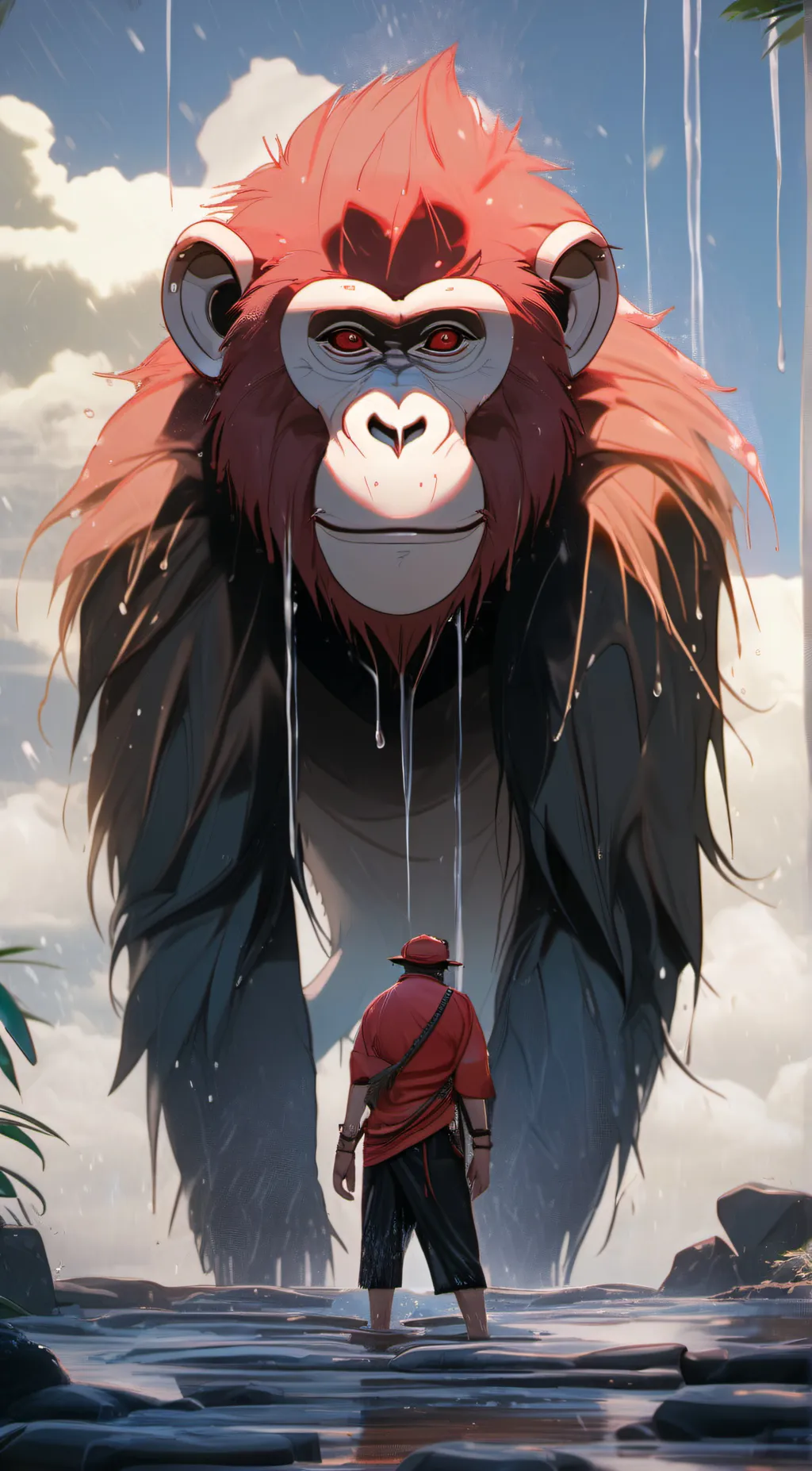 ai character: Scar King background
