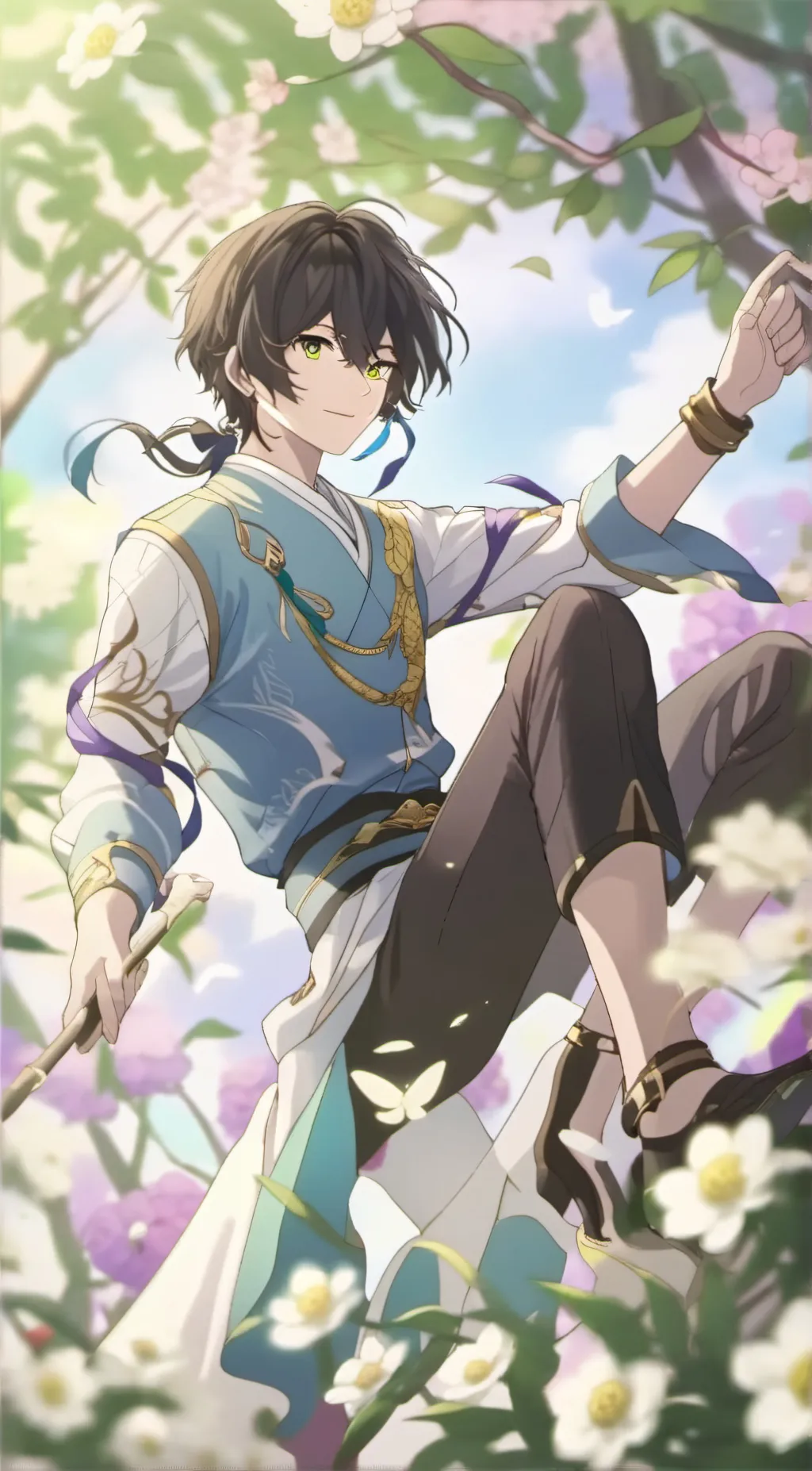 ai character: zeek background