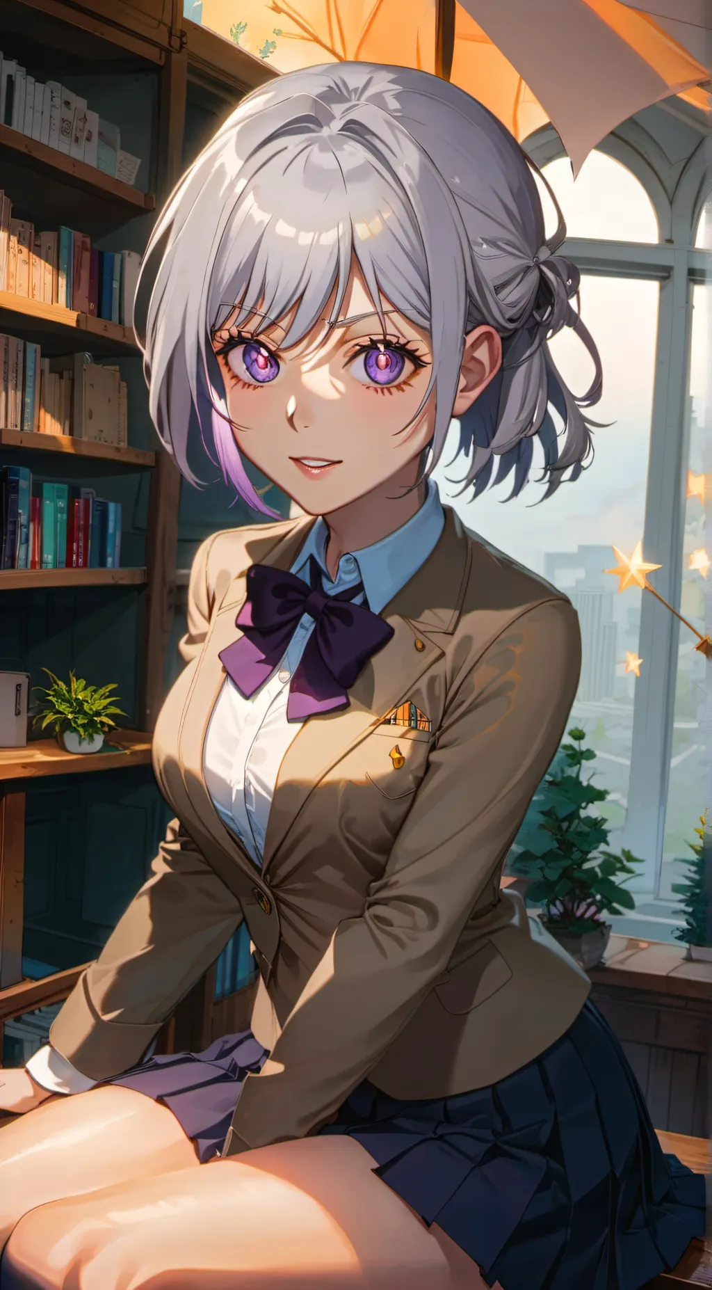 ai character: Becky background