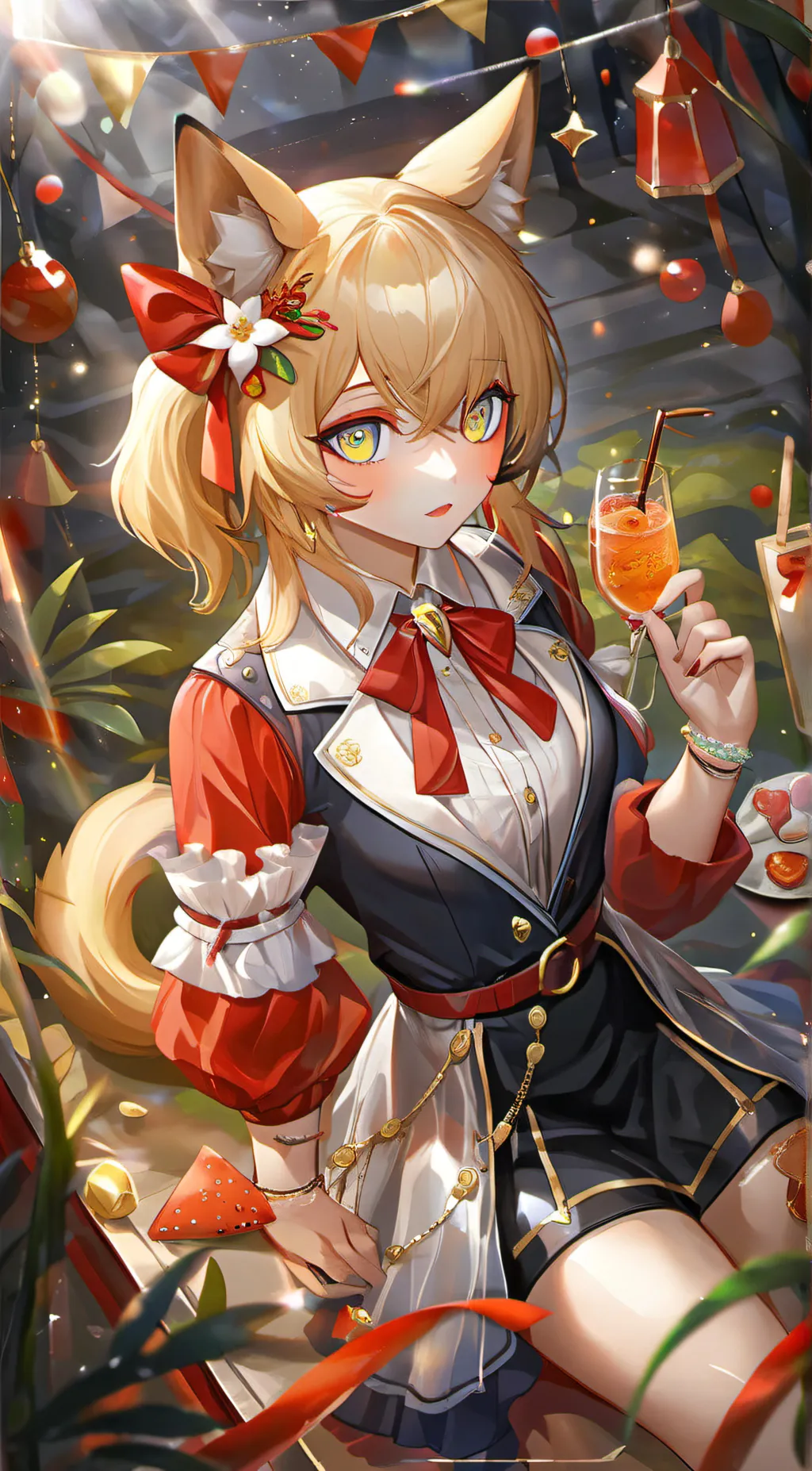 ai character: August background