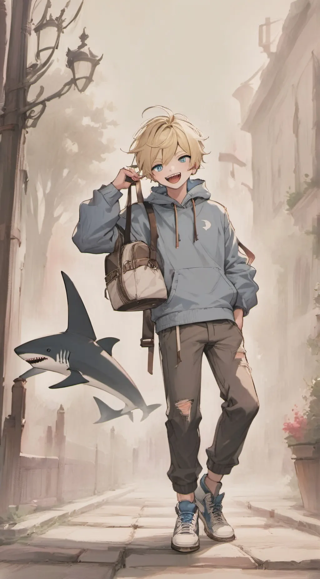 ai character: Sven svenson  background