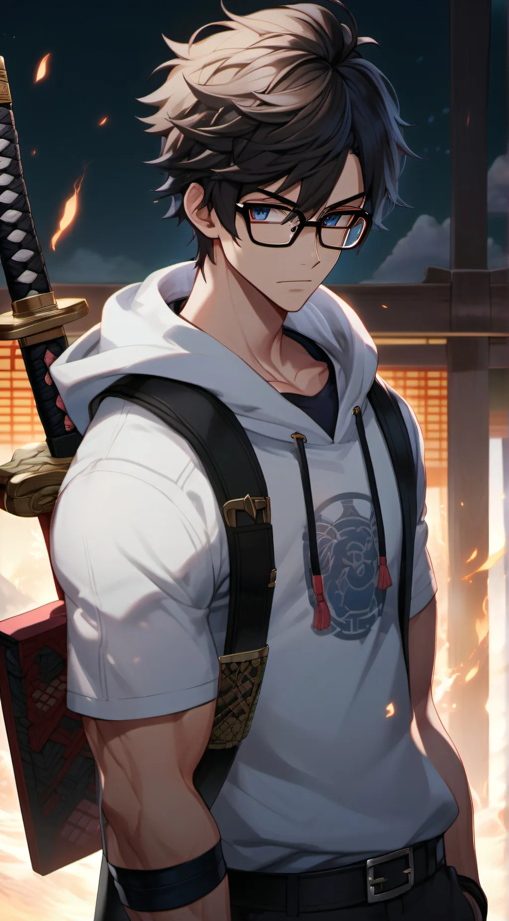 ai character: enzo background