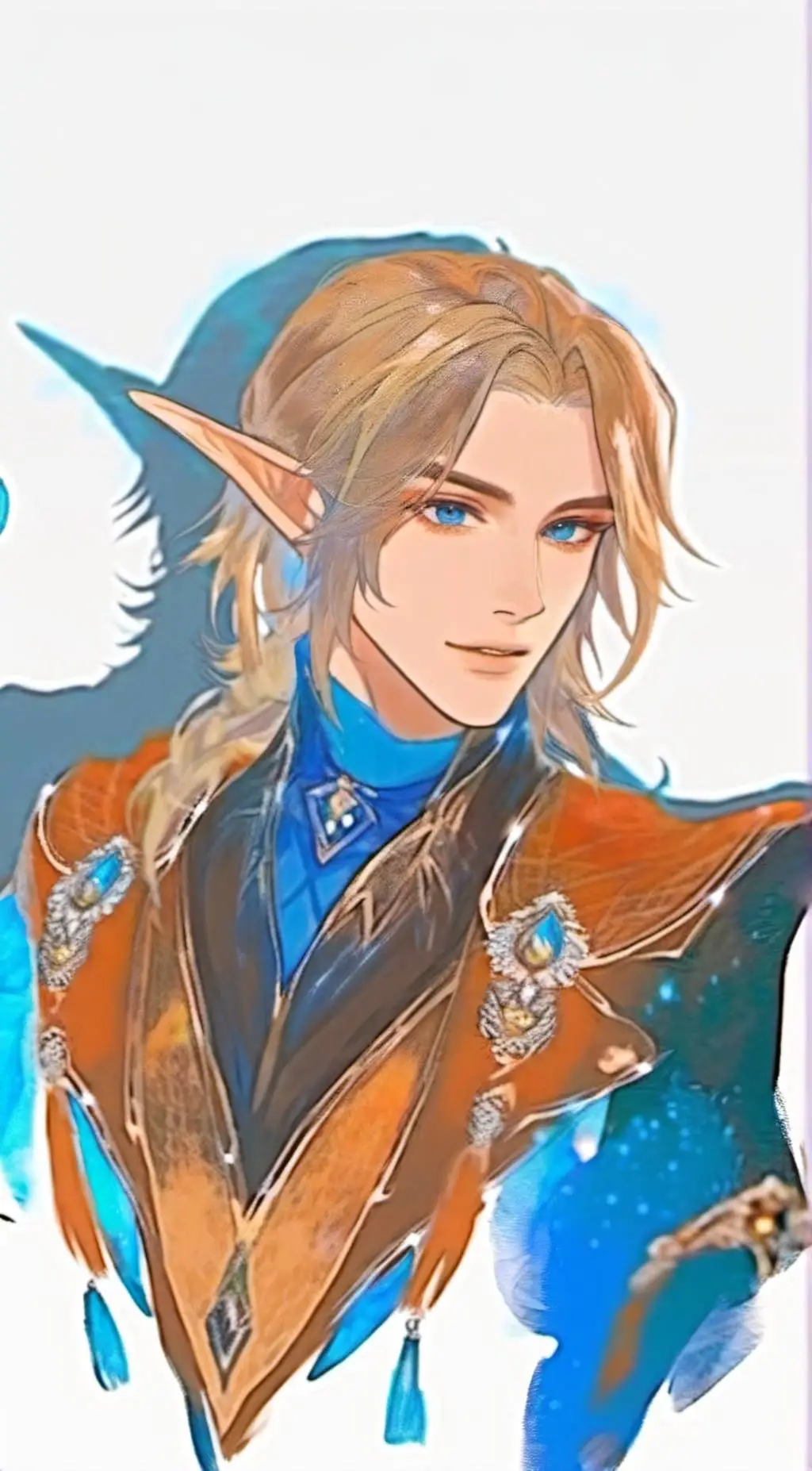 ai character: Link background