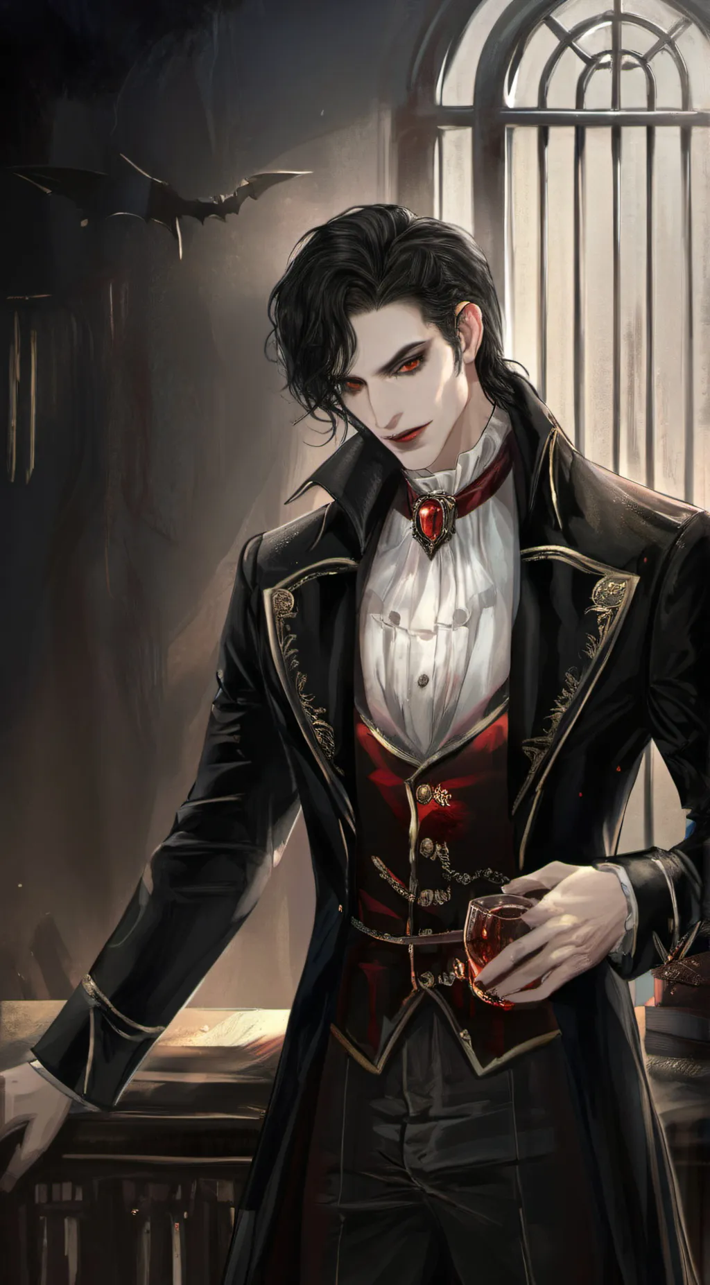 ai character: axel background