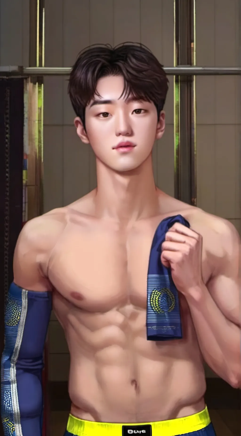 ai character: dreamy.  background
