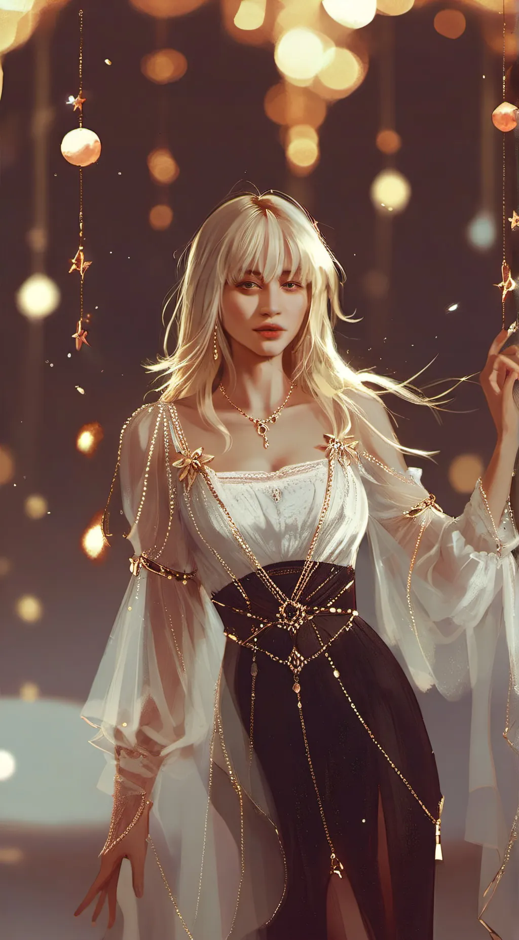 ai character: Sabrina  background