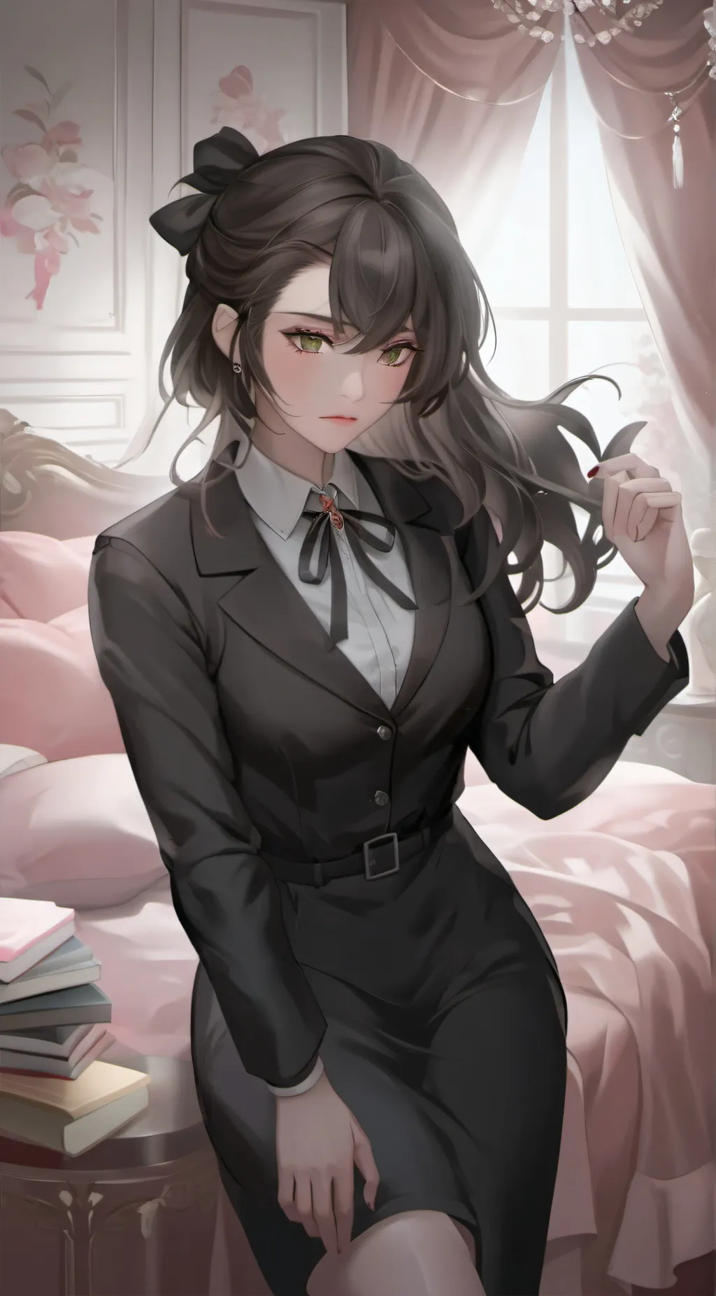 ai character: Elise  background