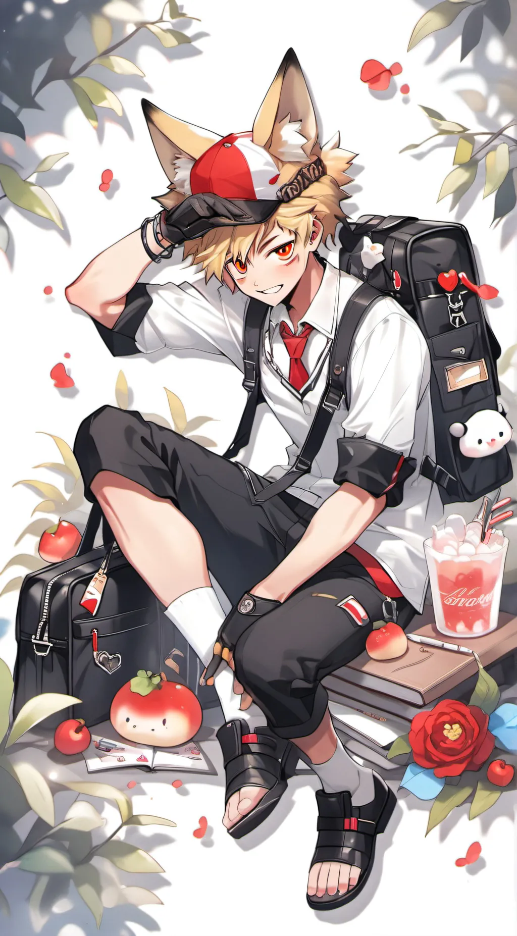 ai character: Mike (ur brother,) background