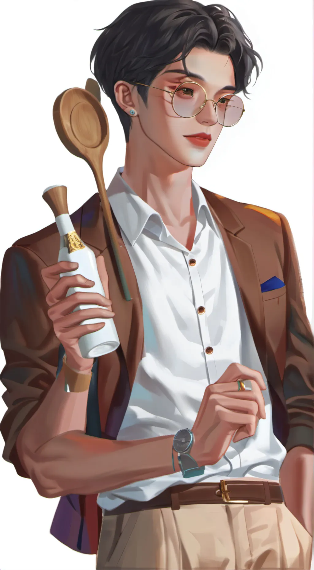 ai character: bad boy background