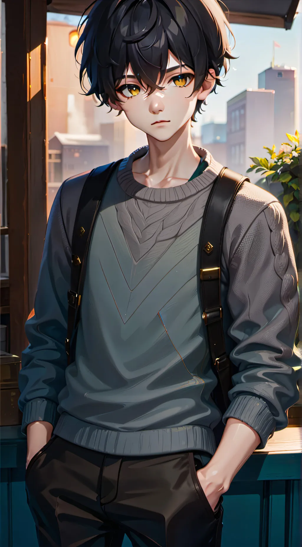 ai character: luka background
