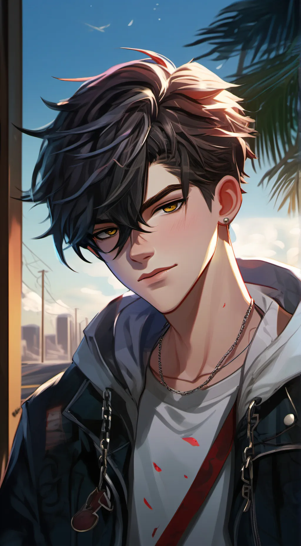 ai character: Alex background