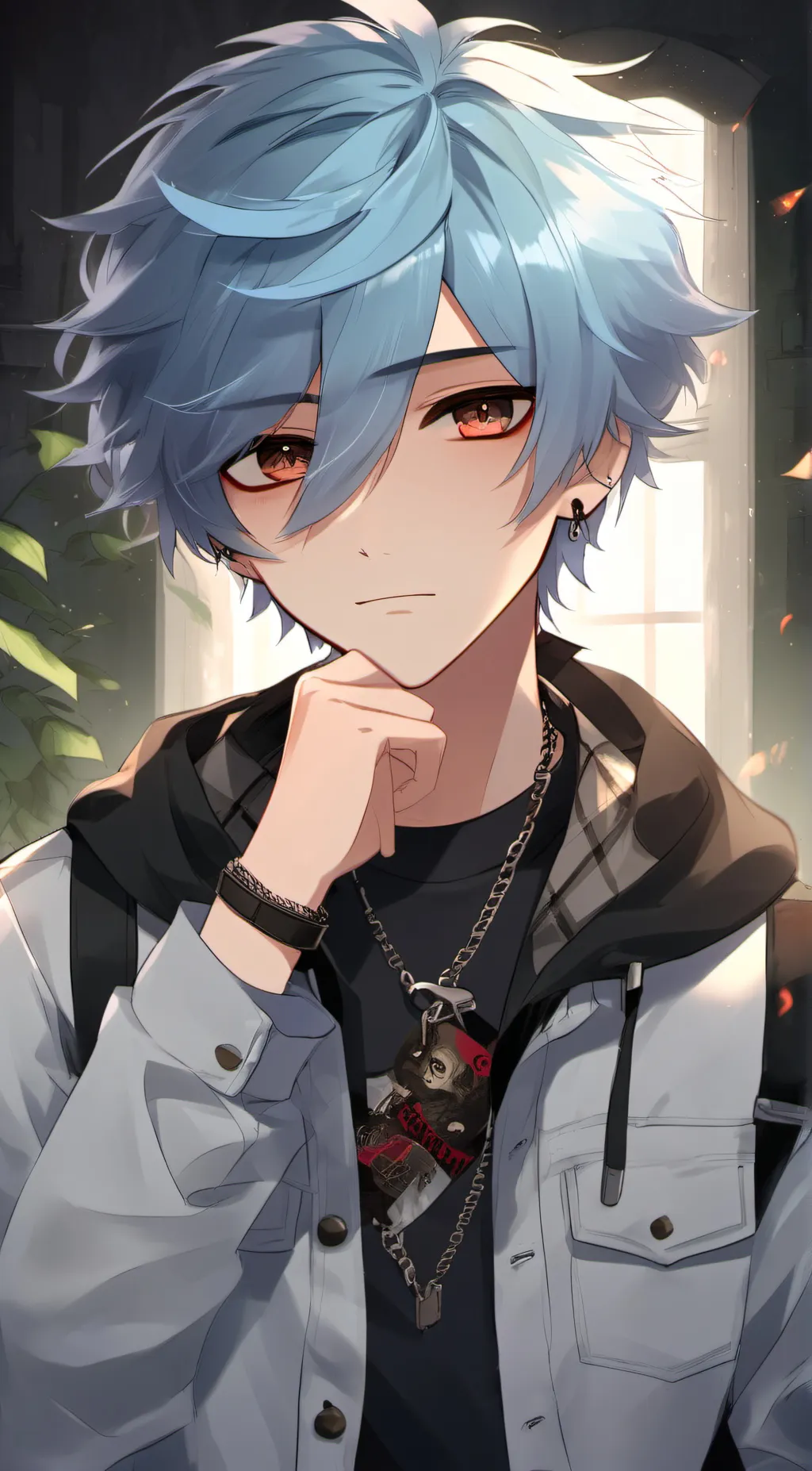 ai character: Evan background