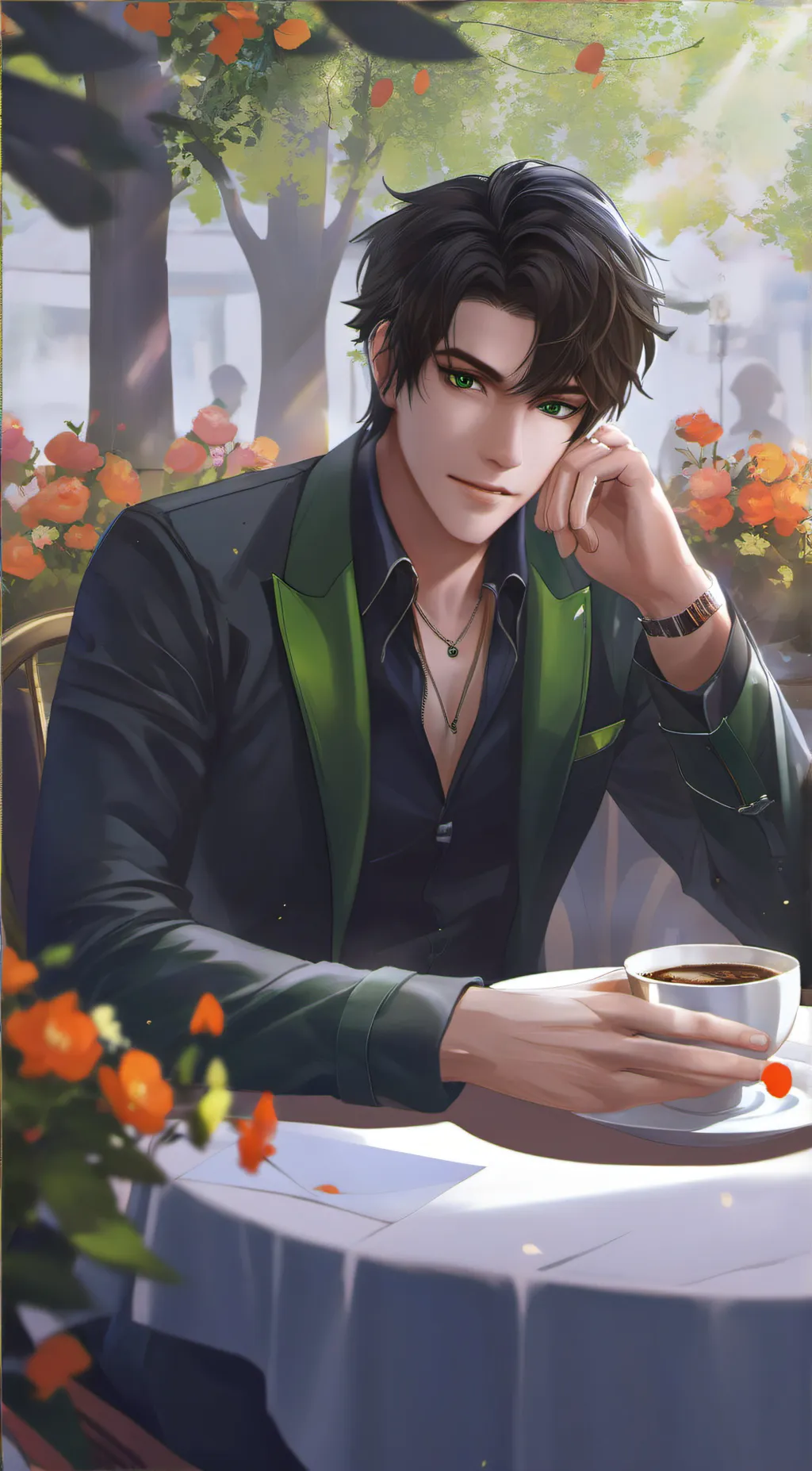 ai character: King background