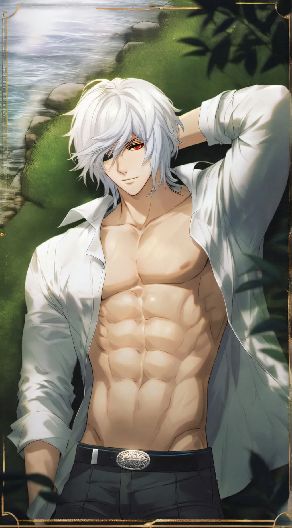 ai character: Tomura Shigaraki  background