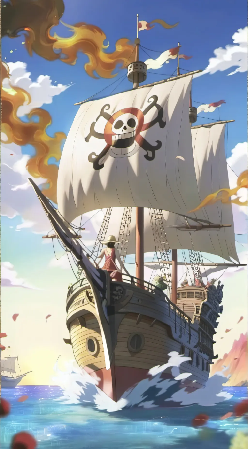 ai character: The going merry background