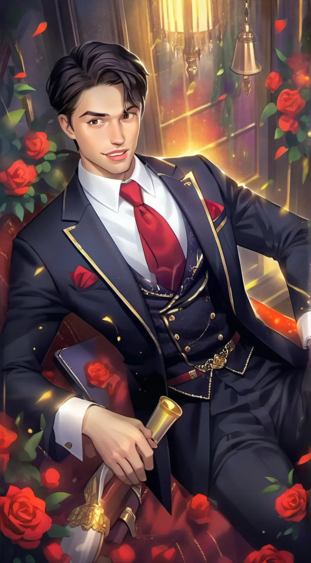 ai character: Blade background