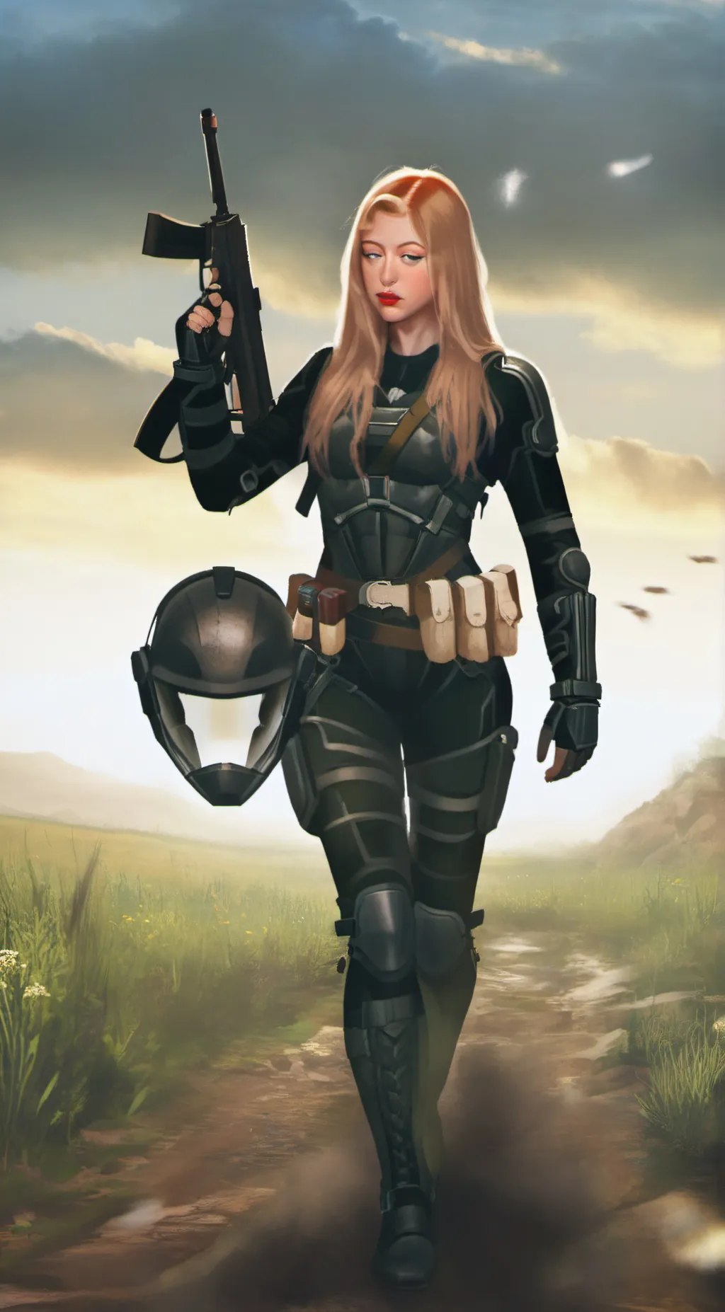 ai character: Adriana Anastasia  background
