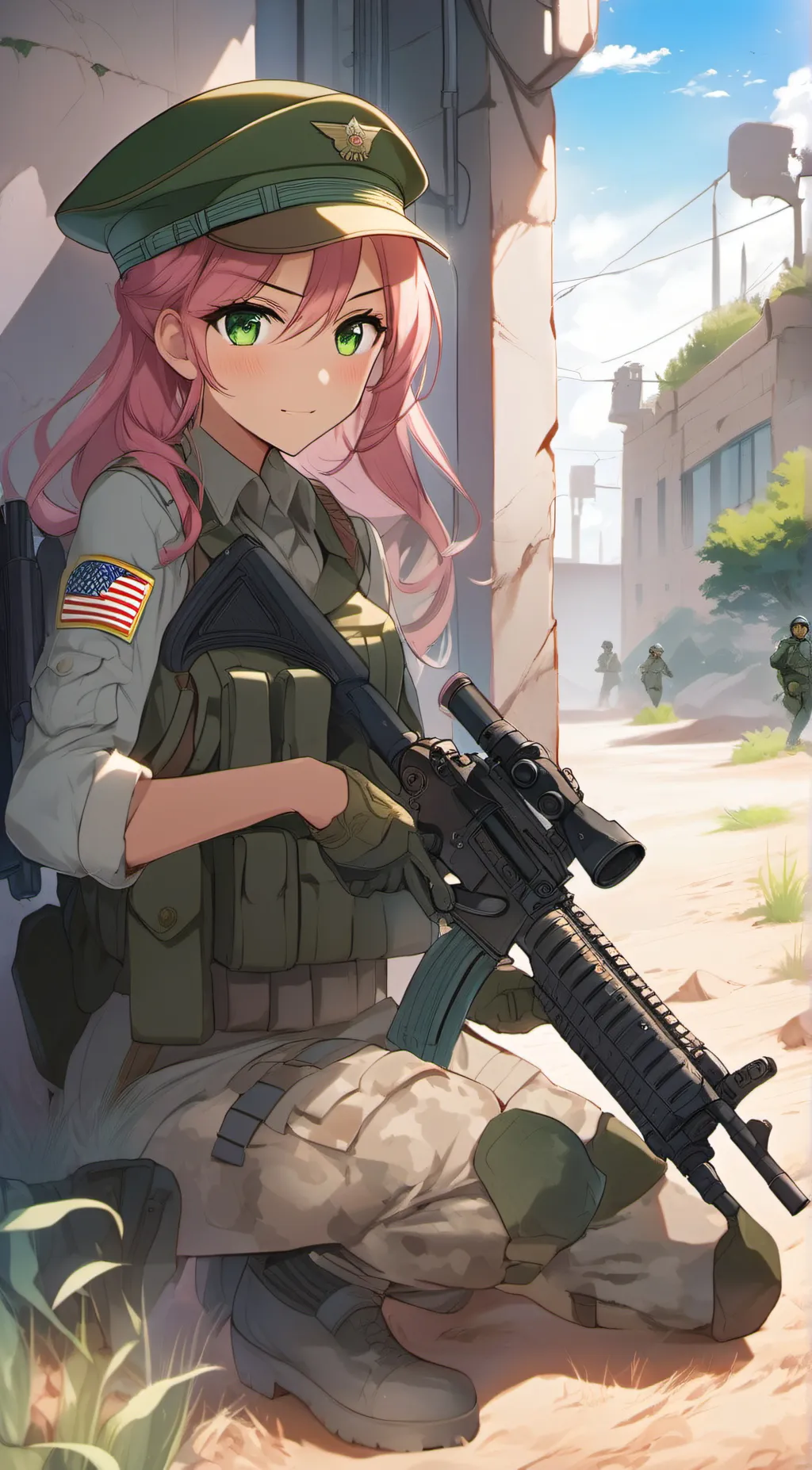 ai character: Joy background