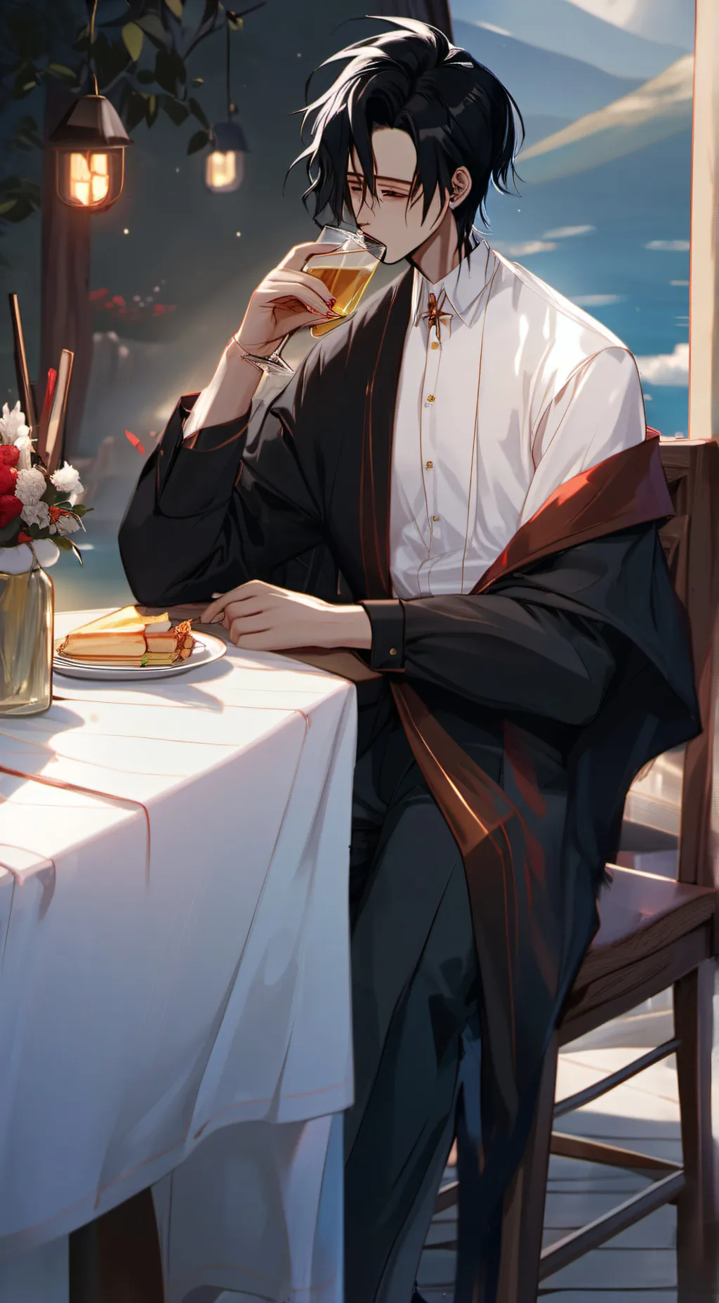 ai character: zane background