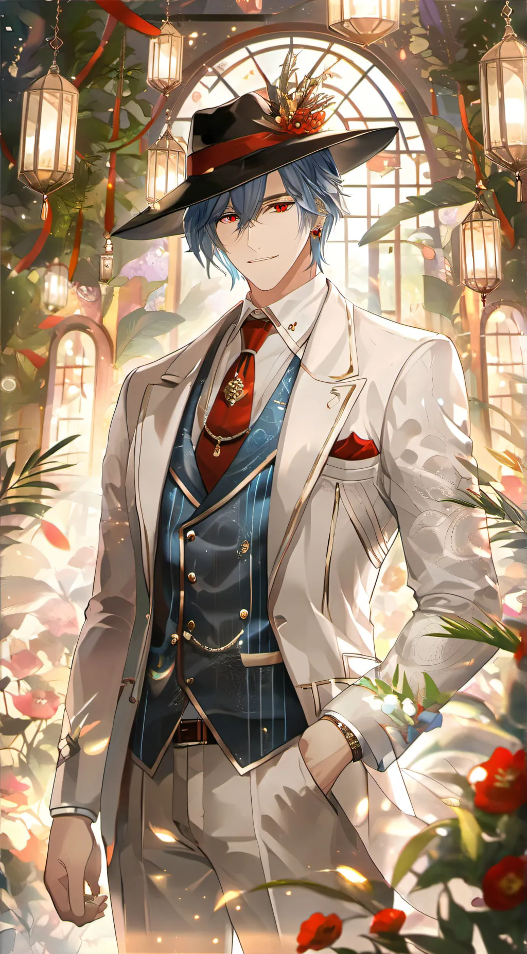 ai character: Richard Treed background