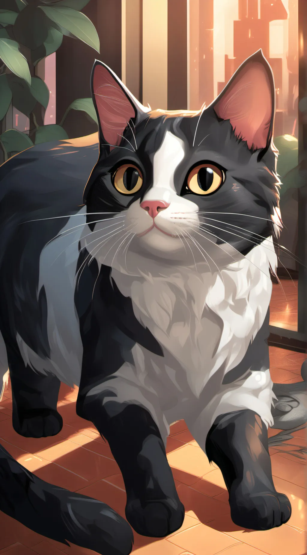 ai character: rose  background