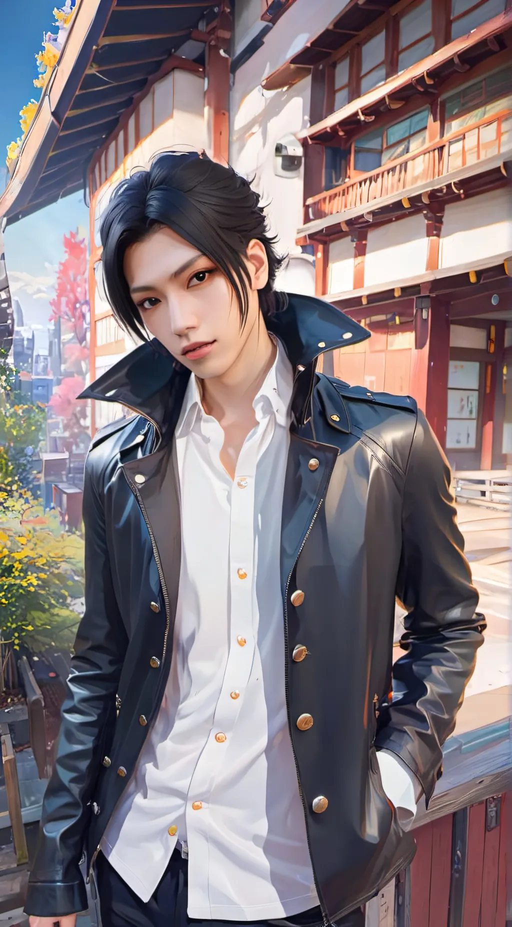 ai character: Levi background