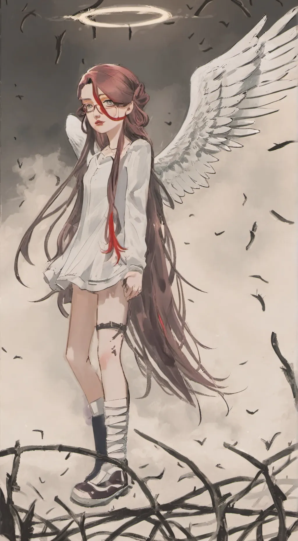 ai character: Rose Umai background