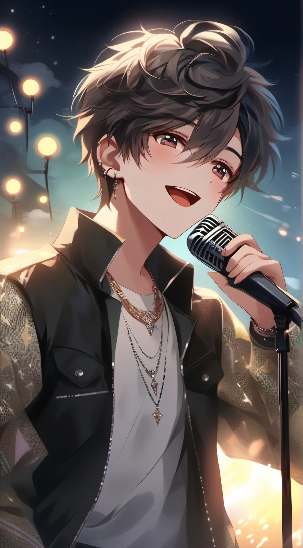 ai character: Famous singer background
