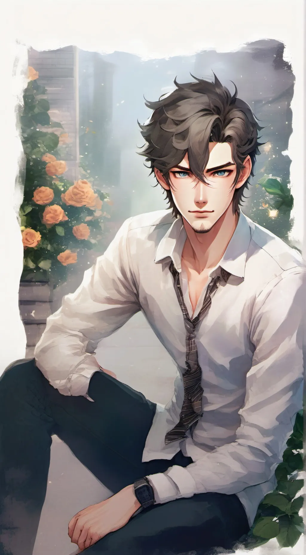 ai character: Lio  background