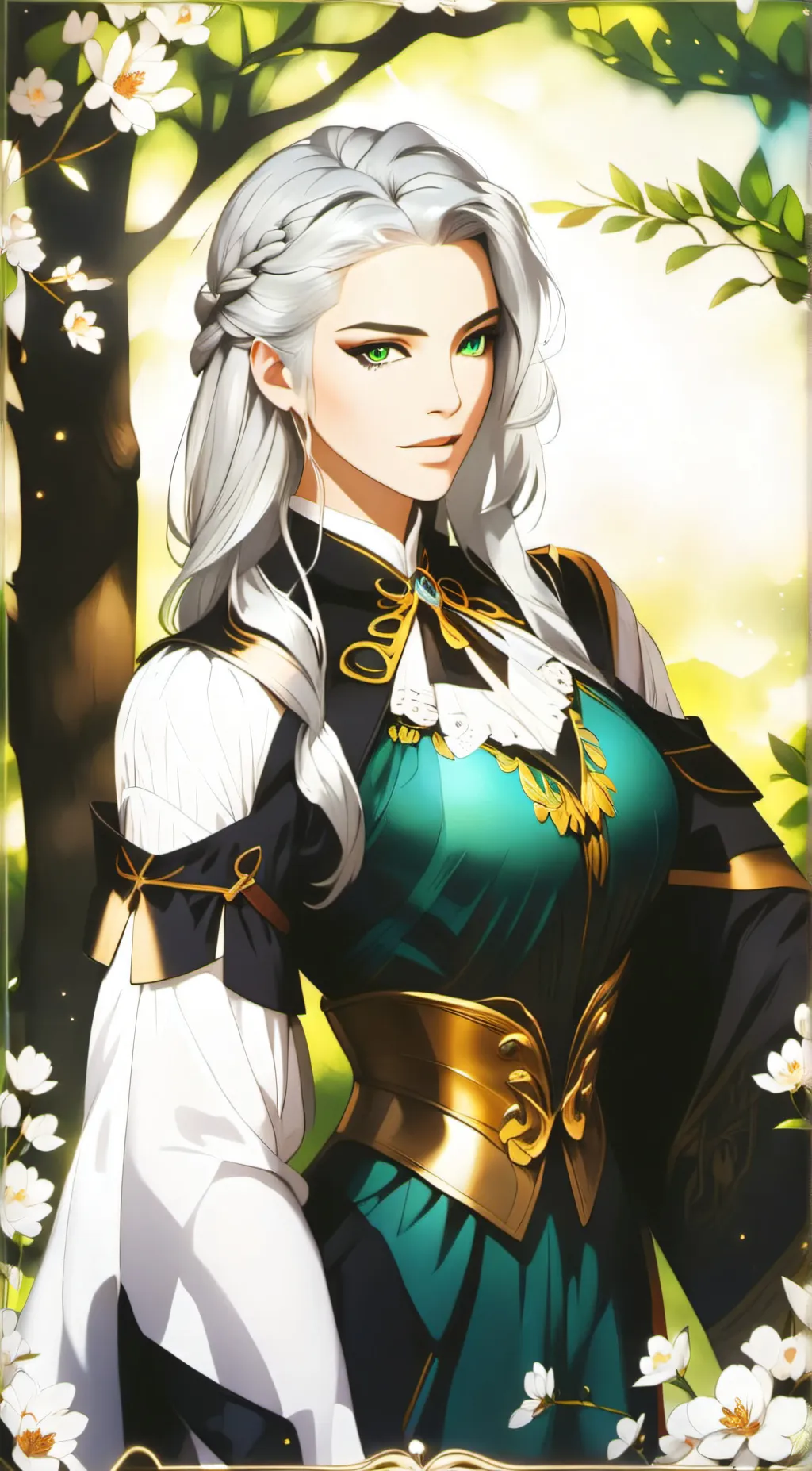 ai character: Aria background