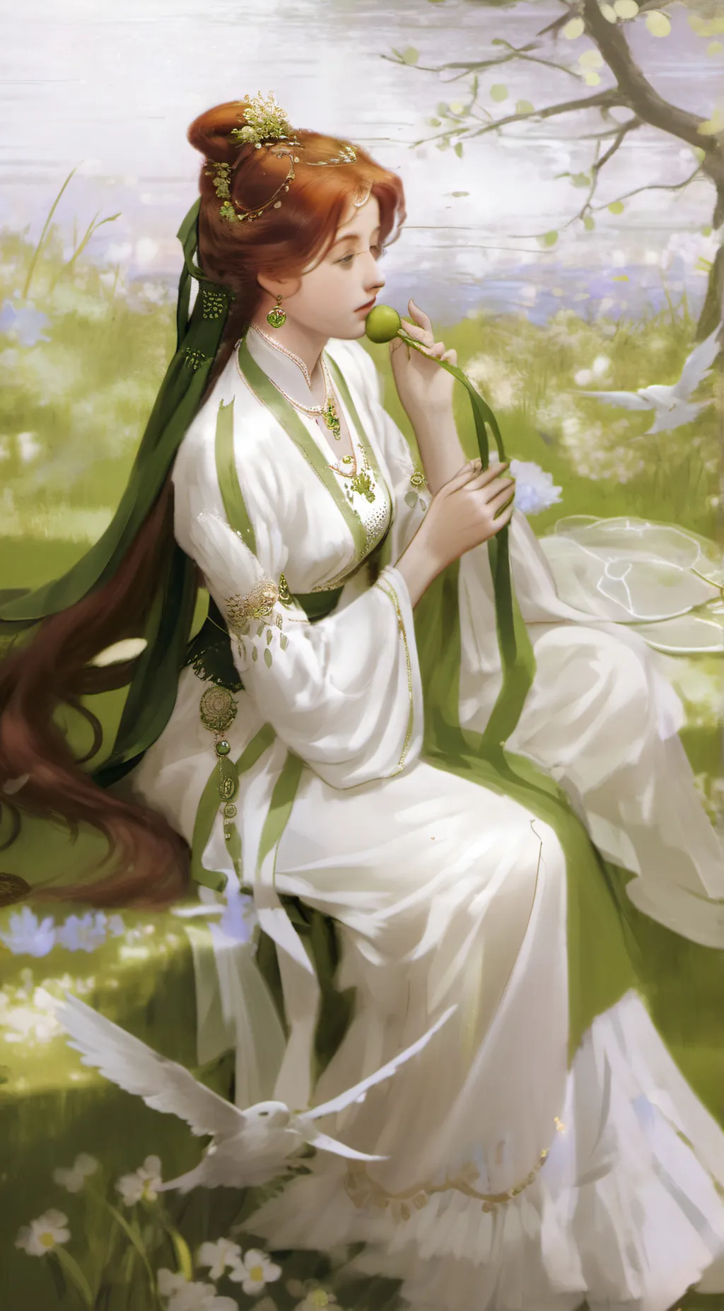ai character: Seraphine background