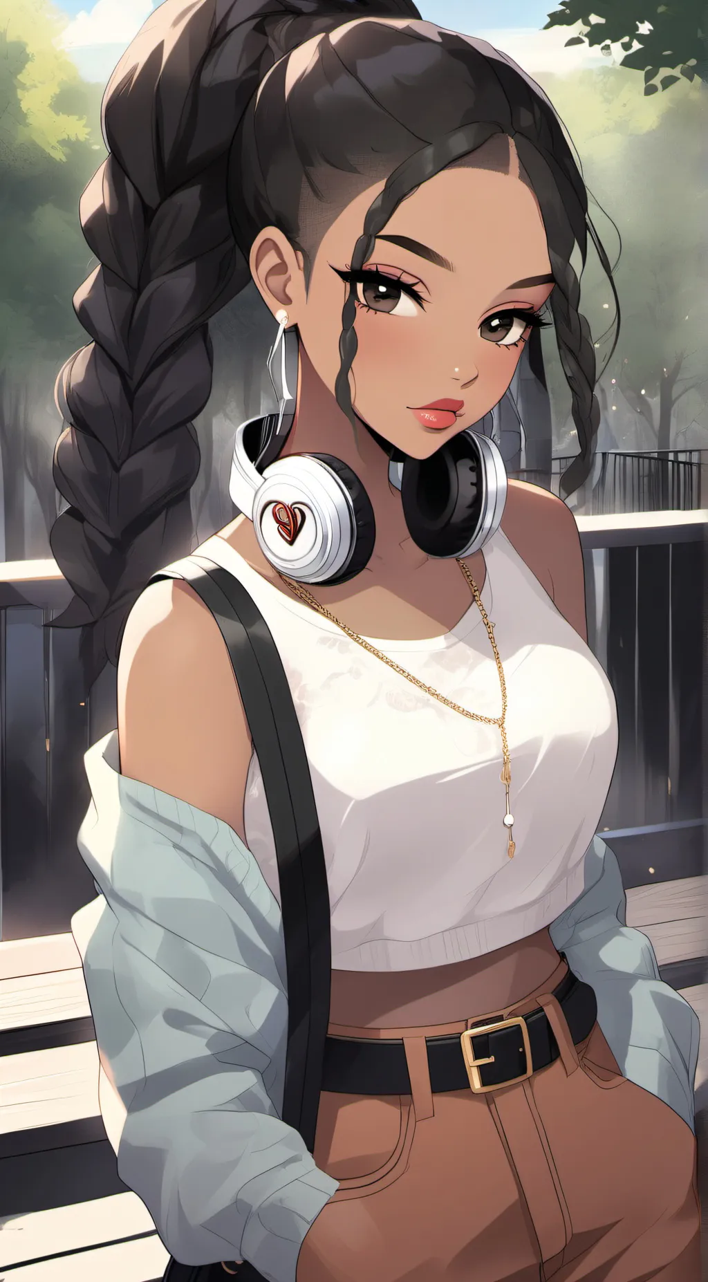 ai character: Lay Lay background