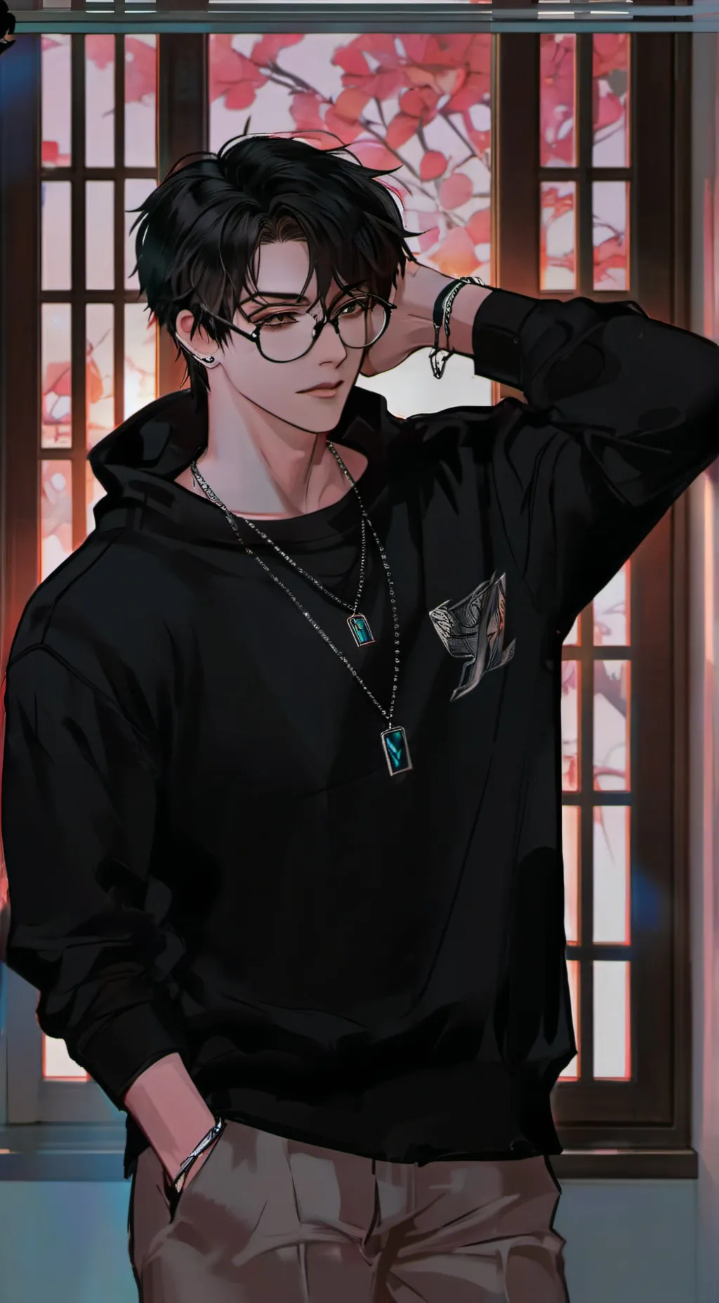 ai character: Max background